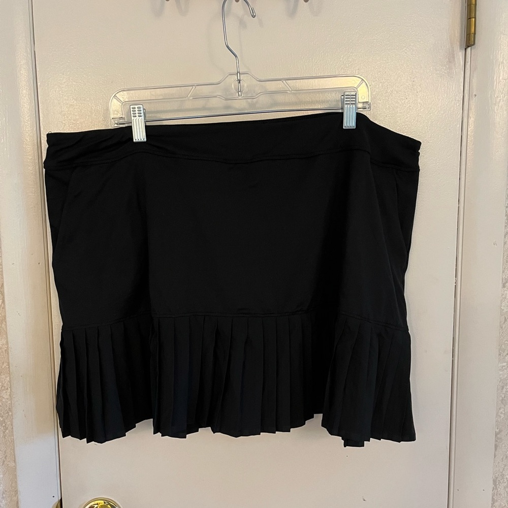 High waisted skort